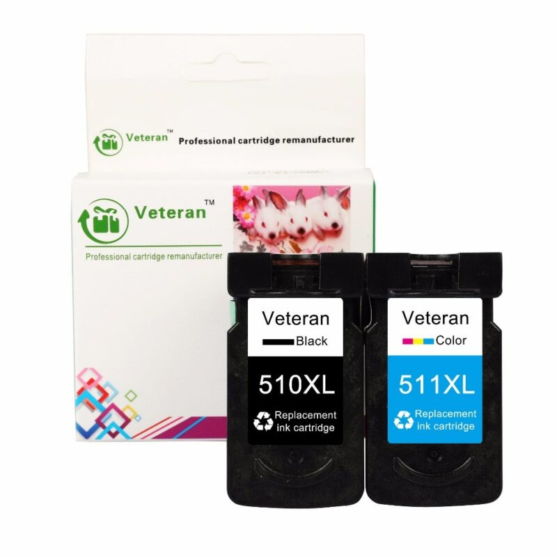 Veteran 510 Cartridge for Canon PG 510 CL 511 PG510 CL511 Ink Cartridges For Pixma MP250 1
